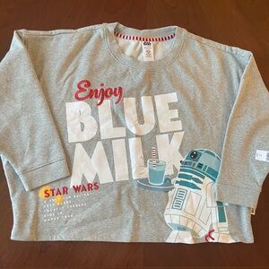 Disney Starwars Blue Milk Sweatshirt